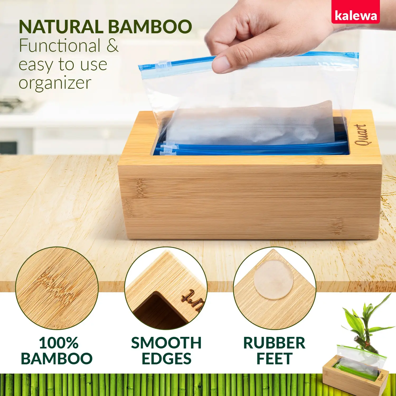 Kalewa Ziplock Bag Organizer 04