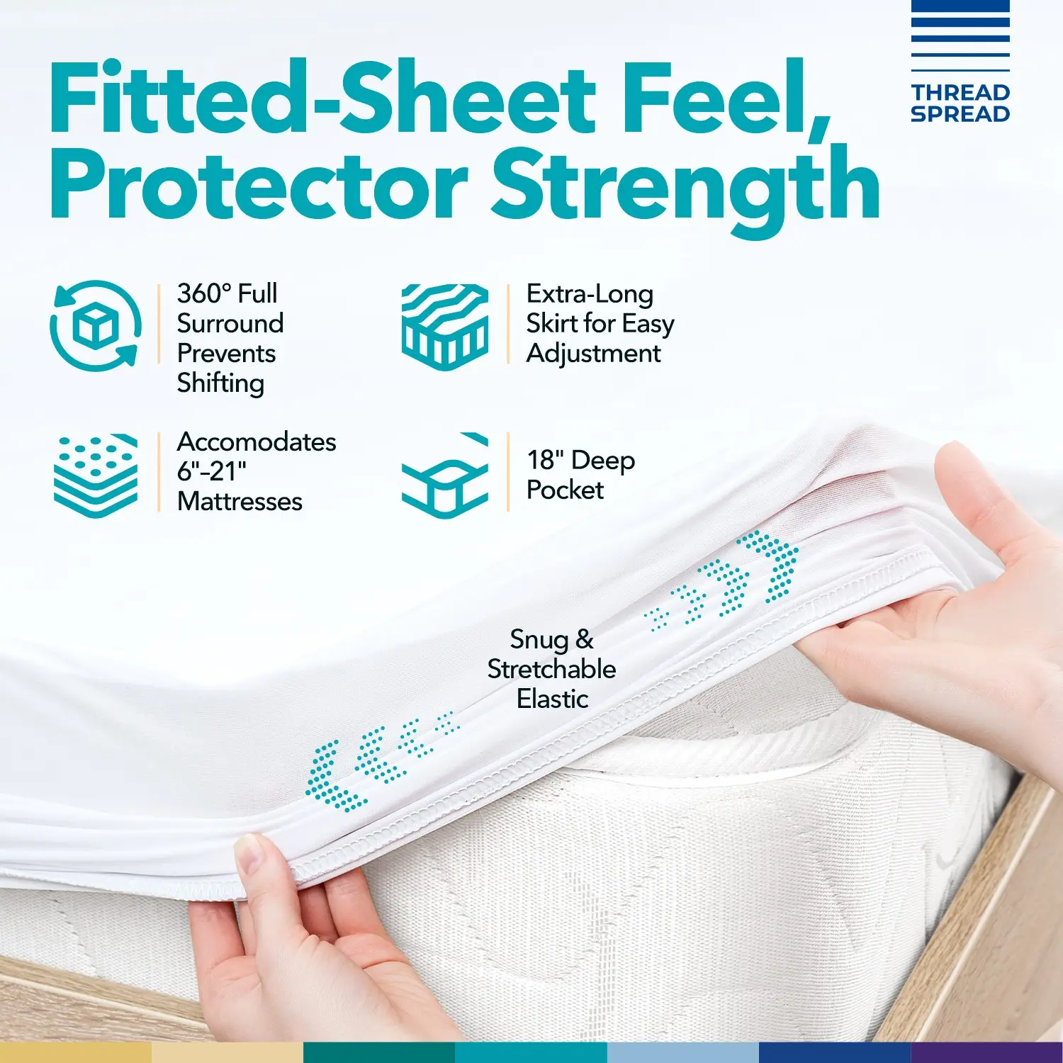 Thread Spread Mattress Protector listing 06